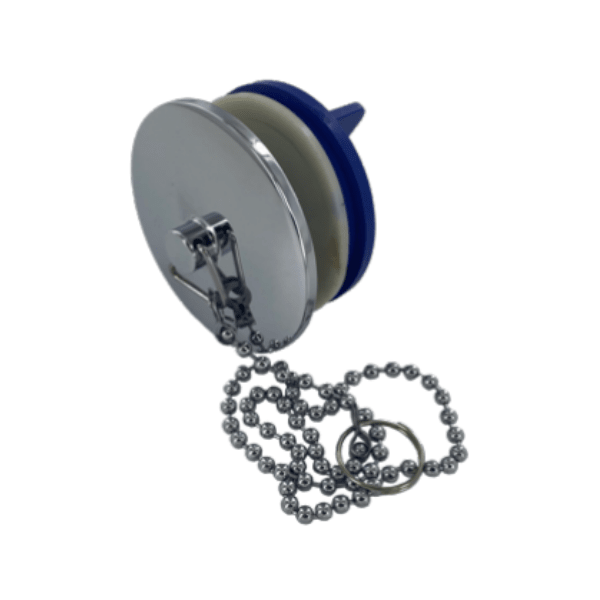 Pitón Tapa Para Lavatorio en Latón Cromado3