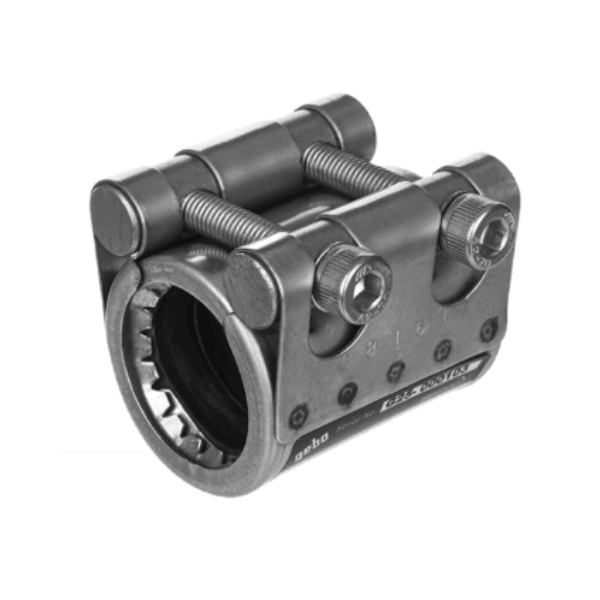 Abrazadera Inox Grip DN25 60 mm de Largo Con Anillo de Fijación1