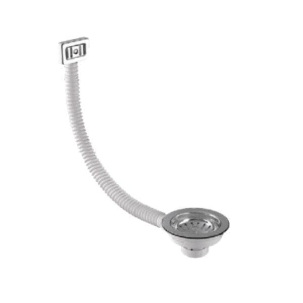 Desagüe con Plato de Ø115 Para Lavaplatos, Con Perforación de Ø89 Salida de 1 1/2 0