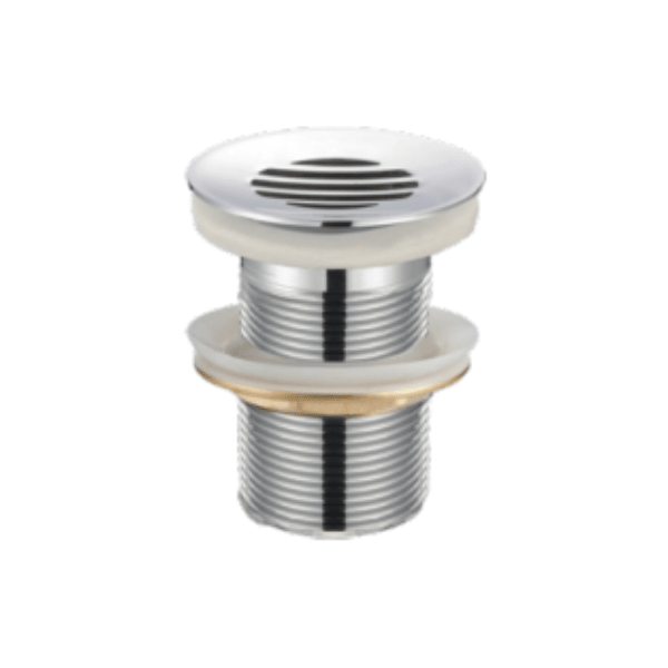 Desagüe Institucional de 1 1/4 Sin Tapón de Latón Cromado 0
