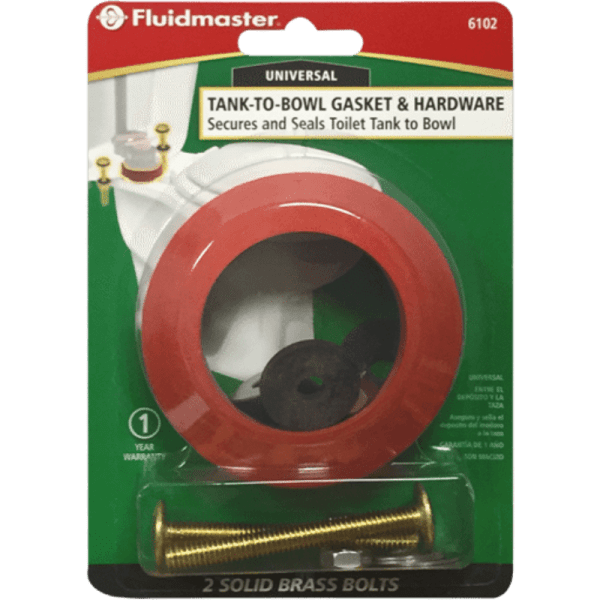 Kit de Sujeción, Juego de Pernos Estanque/Taza y Sello de Goma2