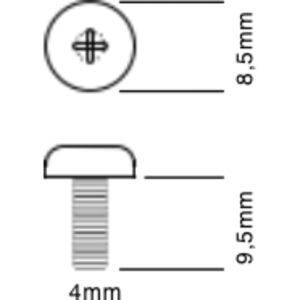 Perno de Bronce Para Manilla2