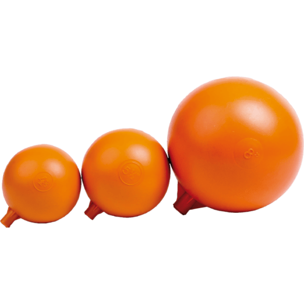 Boya Plástica Para Válvula Flotante Redonda Con Hilo de Bronce2