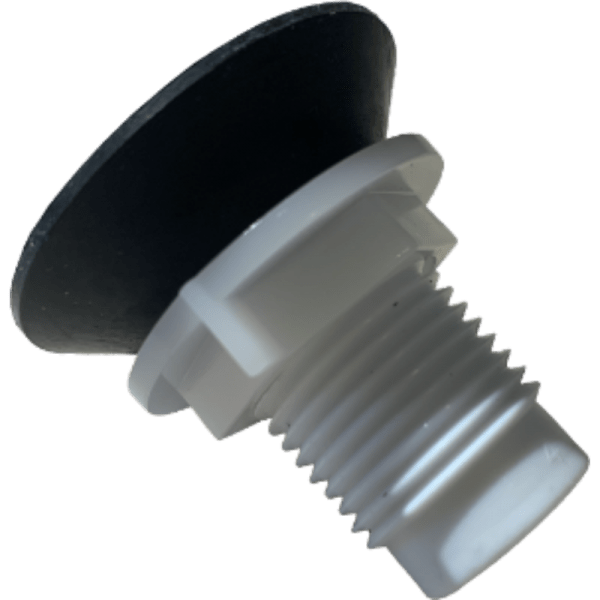 Tapón de Entrada Estanque WC Con Sello de Goma Para Perforación de 14 a 28 mm2