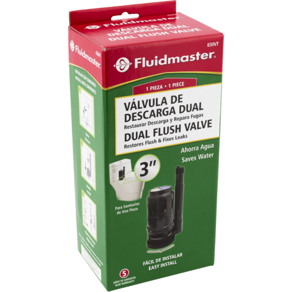 Descarga Dual Para Sanitario Válvula de 35