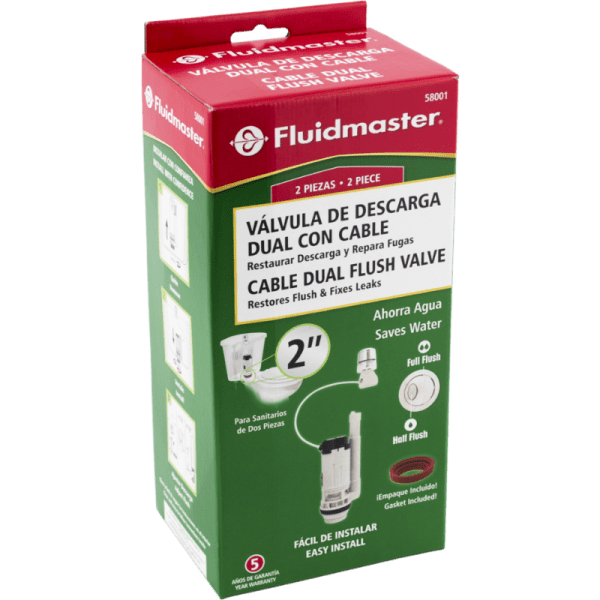 Descarga Dual Para Sanitario Válvula de 28