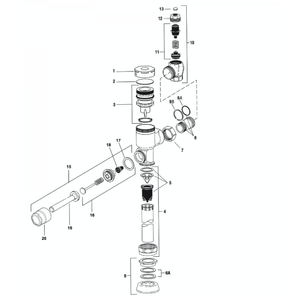 Repuesto Pistón 13.2 L Para WC G-1007-A2
