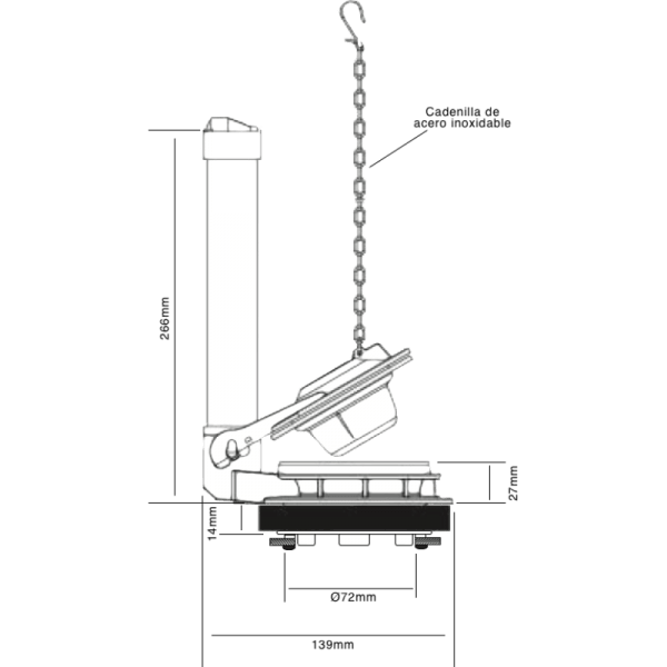 Descarga Para Estanque WC Con Sopapa8