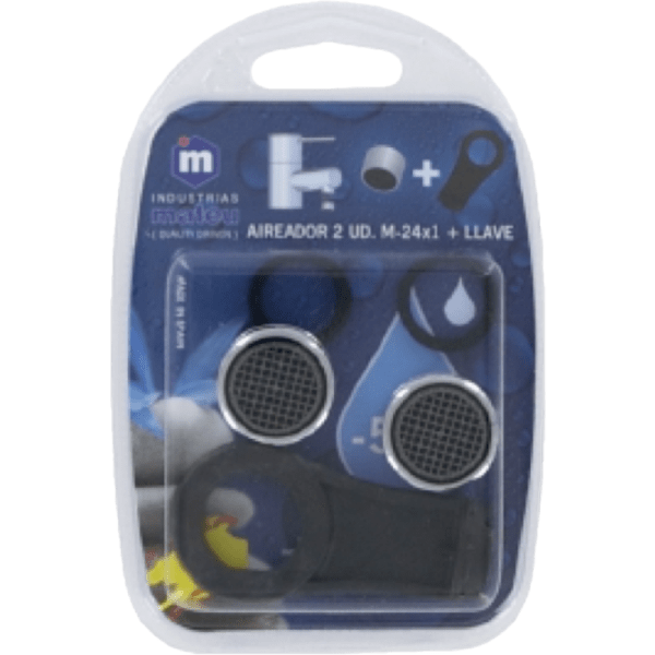 Kit 2 Aireadores Economizadores Hilo M24, Incluye Llave Para Instalación2