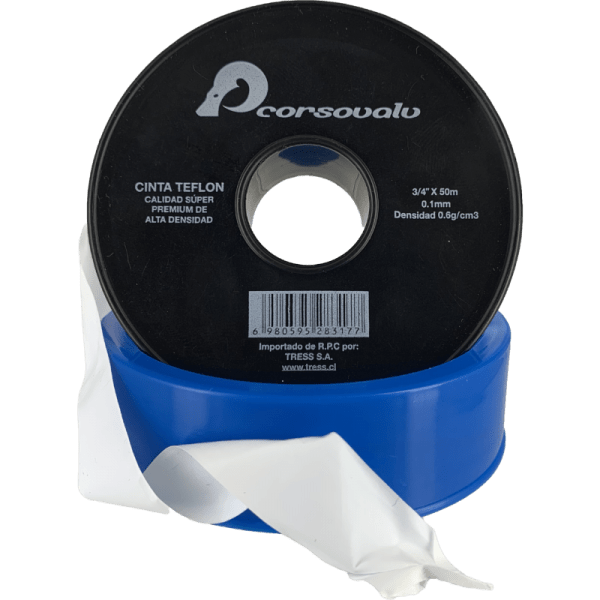 Cinta PTFE (Teflón) Premium de 3/42