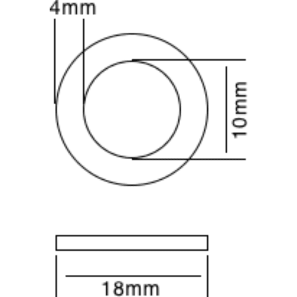 Goma Plana Repuesto Para Flexibles Bolsa de 10 Unidades2