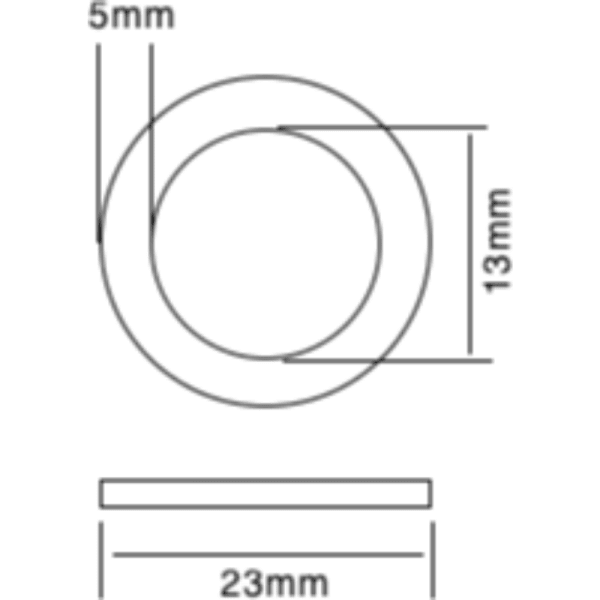 Goma Plana Repuesto Para Flexibles Bolsa de 10 Unidades4