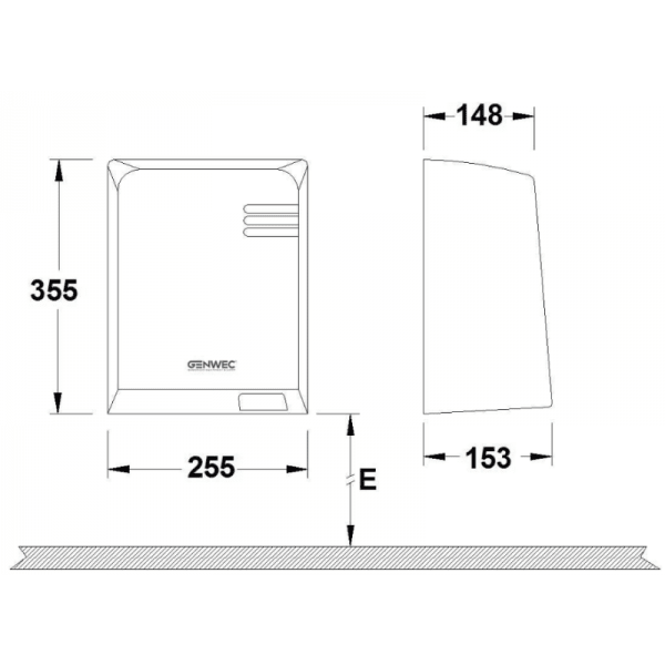Secamanos Eléctrico, Cuerpo en Plástico ABS2