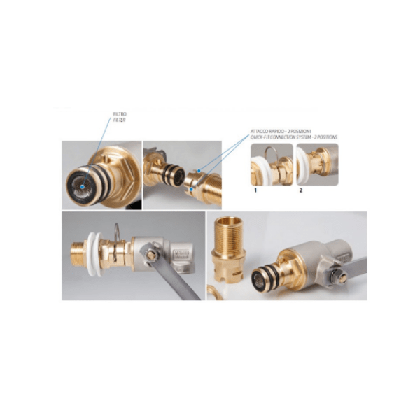 Válvula Flotante de Bola Globus Quick-Fit2