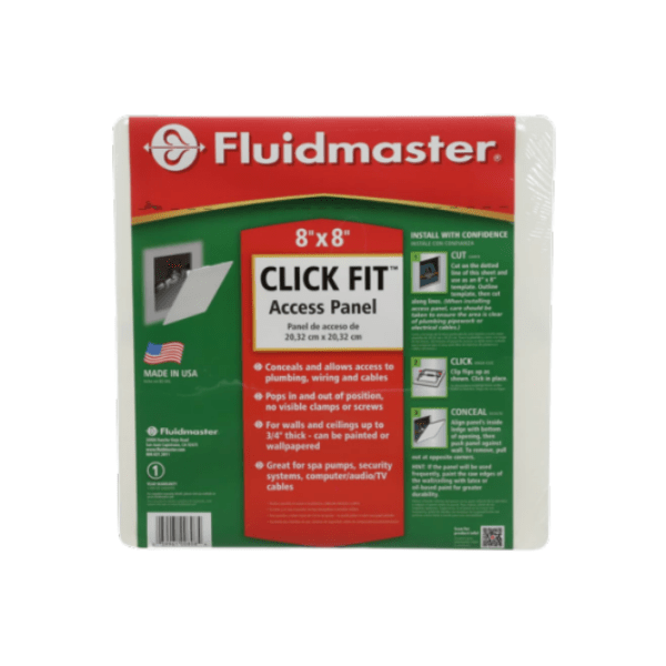 Tapa Registro Plástica de 8 x 8 Para Panel Pintable de Hasta 19 mm2