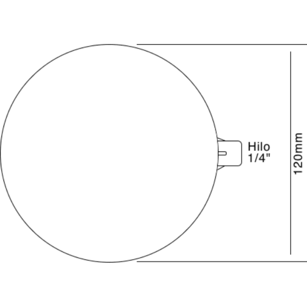 Boya Plástica Para Válvula Flotante Redonda Con Hilo de Bronce3