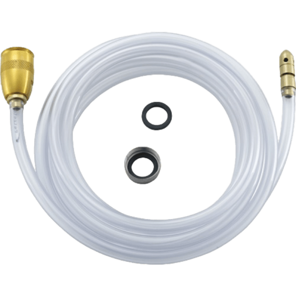 Destapador de Desagües Power Jett Maxi Con Manguera Flexible de PVC y Adaptadores M22 y M243