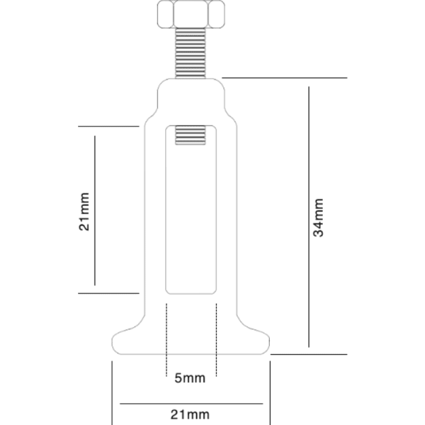 Soporte Para Boyas de Cobre en Válvulas Flotantes Tipo 320A3