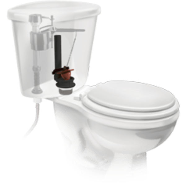 Descarga WC Con Sopapa Para Válvula de 23