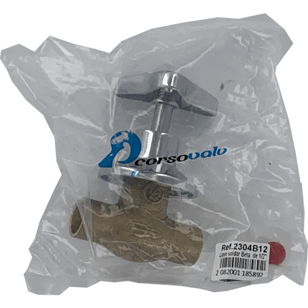 Llave de Paso Para Soldar Manilla Beta6