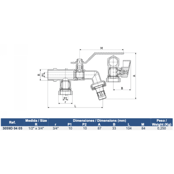Llave de Bola Para Manguera3