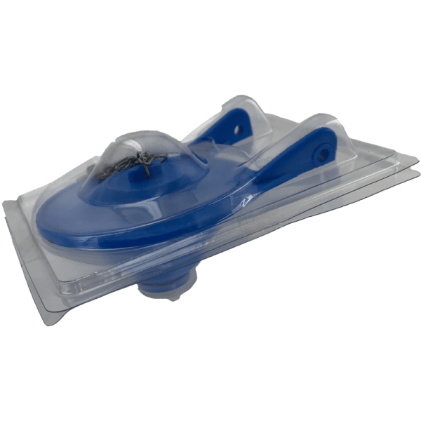 Sopapa en Goma de PVC Resistente al Agua Dura Con Cadenilla de Ac. Inox3