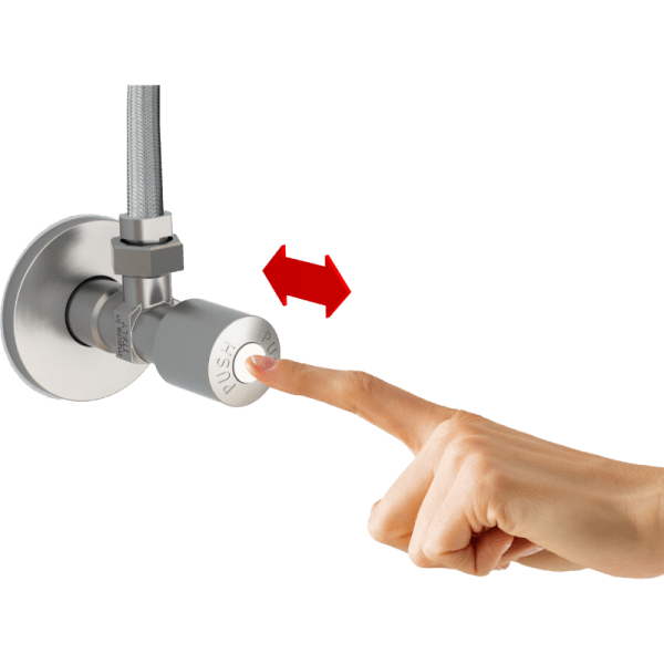 Llave Angular Cromada de 1/2 HE24