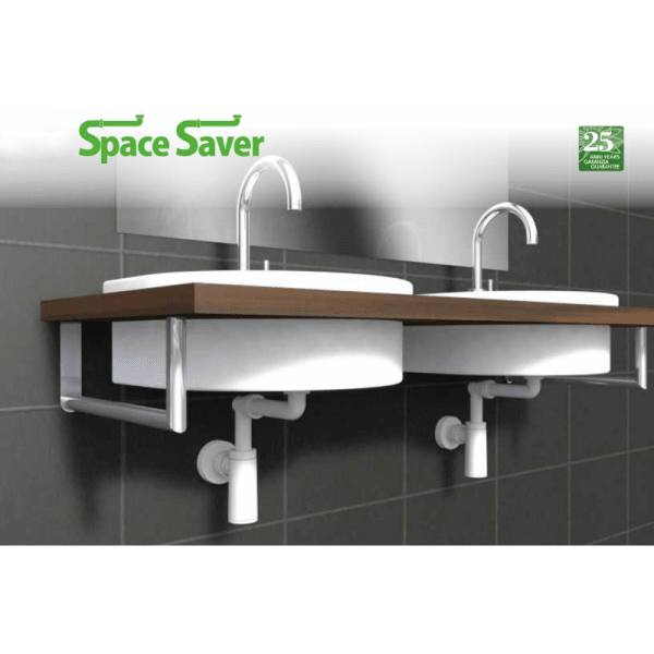 Sifón de Plástico PP 1 1/4 Ø32 X 250 mm3