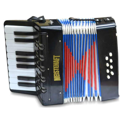 Acordeón niño Meistehaft negra 17 notas 8 bajos1
