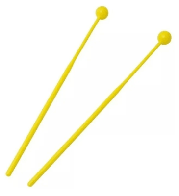 Baqueta Para Metalófono Plástica