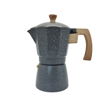 Cafetera Italiana Moka Gris1