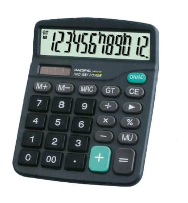 Calculadora electrónica Pacific 12 digitos1