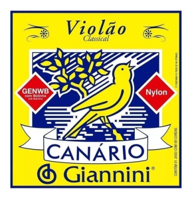 Cuerda Guitarra Nylon Giannini Canario