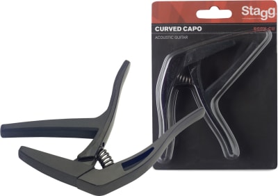 Cejillo Para Guitarra Eléctrica Stagg BK