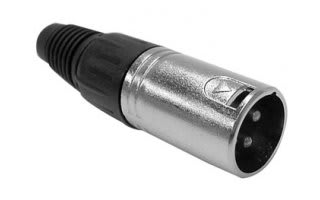 Conector Canon Macho