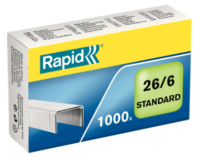 Corchete 26/6 Rapid 1000u