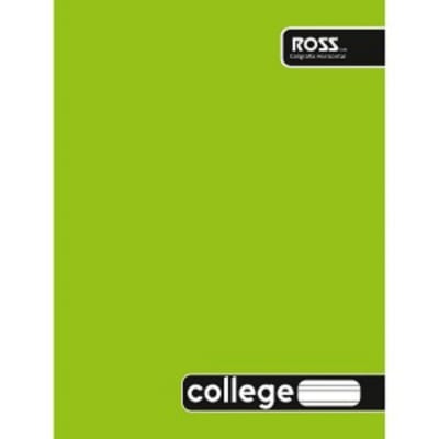 Cuaderno college caligrafía horizontal Ross 80hj1
