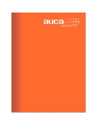 Cuaderno college matemática 7mm Auca 80hj
