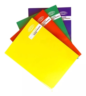 Cuaderno College Caligrafía Horizontal Artel 100hj