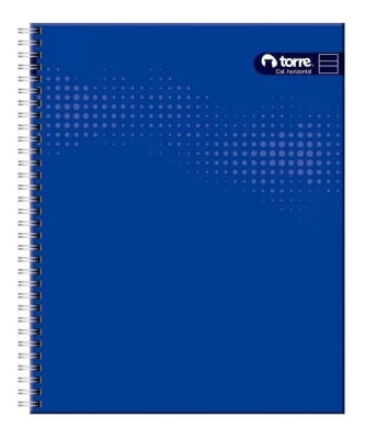 Cuaderno Universitario Caligrafía Horizontal Torre 100hj