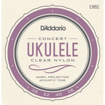 Cuerda Ukelele Concierto D`addario EJ65C1