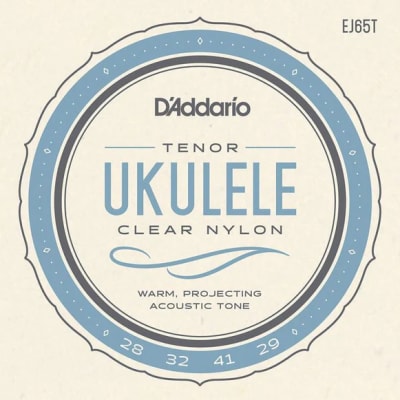 Cuerda Ukelele Tenor D`addario EJ65T