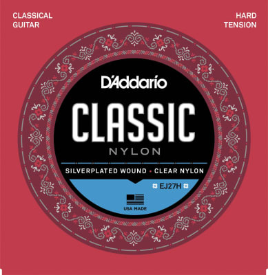 Cuerda guitarra nylon D`Addario Classic EJ27H2