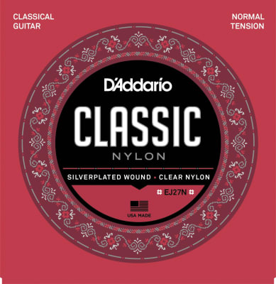 Cuerda guitarra nylon D`Addario Classic EJ27N1