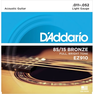 Cuerda guitarra acústica D`Addario EZ910