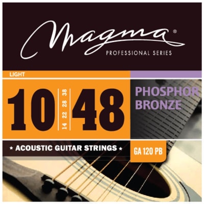 Cuerda guitarra acústica Magma GA120 PB