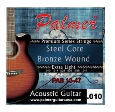 Cuerda guitarra acústica Palmer PAS 10-47