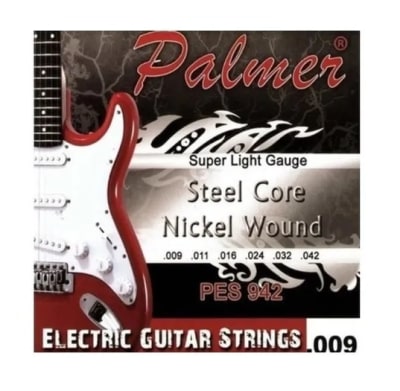 Cuerda guitarra eléctrica Palmer 9-42  2