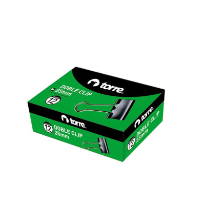 Apretador Doble Clip 25mm Torre