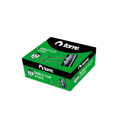 Apretador Doble Clip 41mm Torre